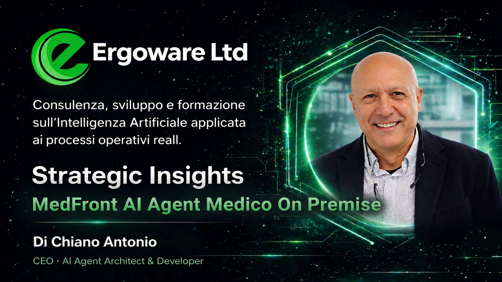 On-premise medical AI agent interface for healthcare data and controlled information support