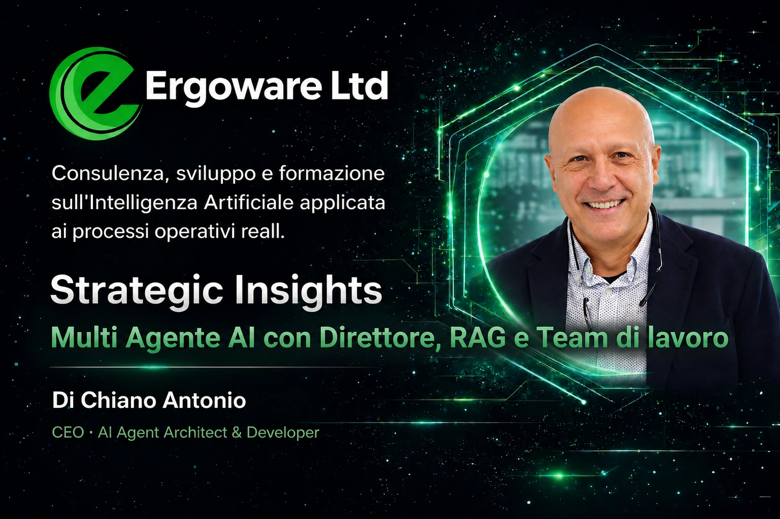 Visual diagram of a multi-agent AI system with local archive, RAG and business workflows
